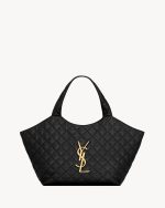 YSL ICARE Medium in quilted nappa